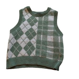 A green cardigan size small but a little over sized brand almost star famous